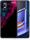 Watercolor Pink Black Realme Gt Neo 3 Θήκη