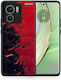 Red Paint Motorola Edge 40 5g Θήκη