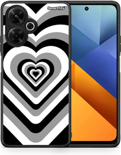 Black Hearts Xiaomi Poco M6 4g Θήκη