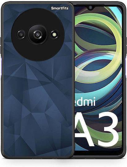 Геометричен Син Абстрактен Xiaomi Redmi A3 Калъф