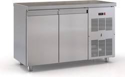Inox Dobros Gewerbliche Kühltheke mit 2 Türen L130 x B70 x H87cm. Inox Dobros Gewerbliche Kühltheke mit 2 Türen L130 x B70 x H87cm.