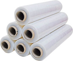 Stretchfolie Verpackungsstretchfolie 50cm x 110m 1,8kg Transparente 6 Stück