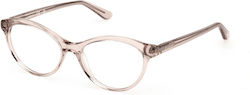 Guess Gu50273/v 057 49 Transparente Brillengest...