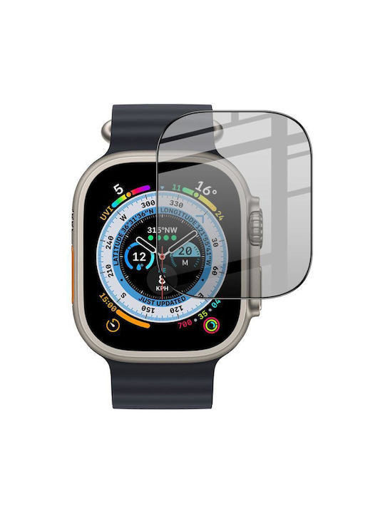 Apple Watch Ultra 1 2 3 49mm Imak Hd Folie Protectoare Din Sticlă Temperată Cu Confidențialitate Pentru Ecran Complet