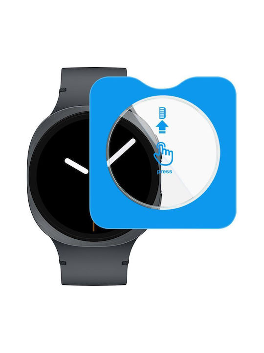 Samsung Watch8 44mm LTE BT Folie de Sticlă Temperată Imak pentru Ceas, Versiune cu Auto-pozitionare