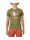 T-shirt Χακί
