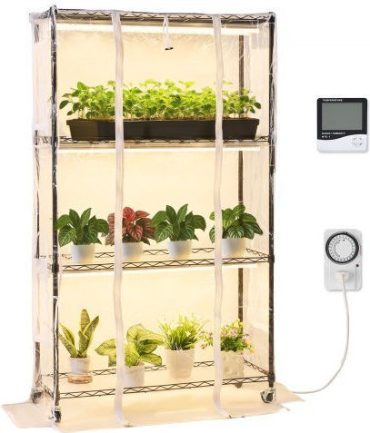 Vevor Επιτραπέζιο Grow Light 3000K με LED και Ισχύ 180W Μ90xΒ35εκ.