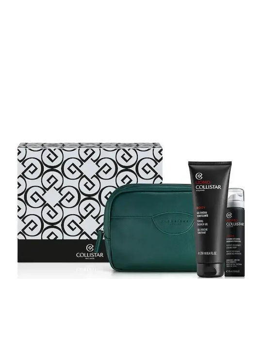 Collistar Uomo Set Toning Set Îngrijire pentru Curățare corp 4buc