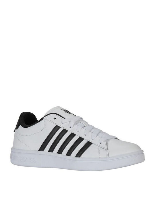 K-Swiss Court Tiebreak Ανδρικά Sneakers Λευκά