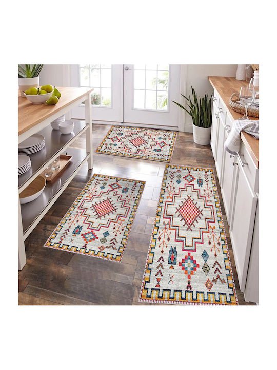 Homeone Rectangular Kitchen Mat with Anti-slip Underlay Cil-14 120x180εκ.