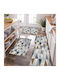 Homeone Rectangular Kitchen Mat with Anti-slip Underlay Cil-31 120x180εκ.