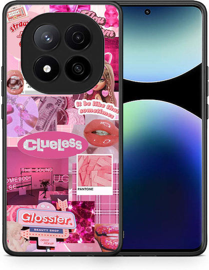 Husă Roz Love Xiaomi Redmi Note 14 Pro Plus 5G