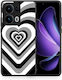 Black Hearts Oppo Reno13 Pro Θήκη