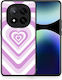 Lilac Hearts Xiaomi Redmi Note 14 Pro Plus 5g Θήκη