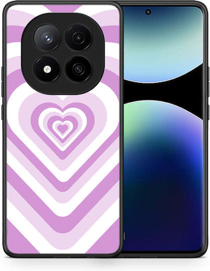 Lilac Hearts Xiaomi Redmi Note 14 Pro Plus 5g Θήκη
