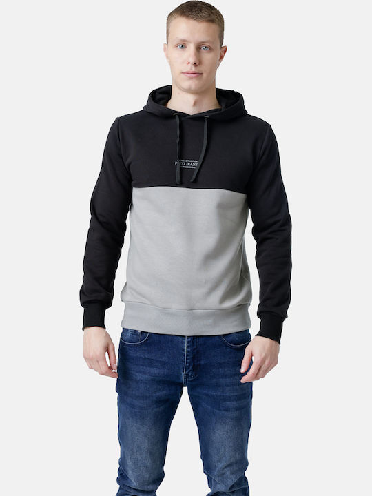 Sweatshirt with Hood Black