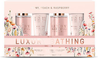 The Luxury Bathing Company Luxury Bathing Σετ Περιποίησης για Καθαρισμό Σώματος 4τμχ