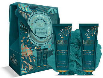 The Luxury Bathing Company Skin Care Set for Body Cleaning 3pcs