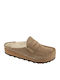 Shearling Winter Women's Slippers Brown