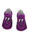 Woolen Winter Women's Slippers Lilac