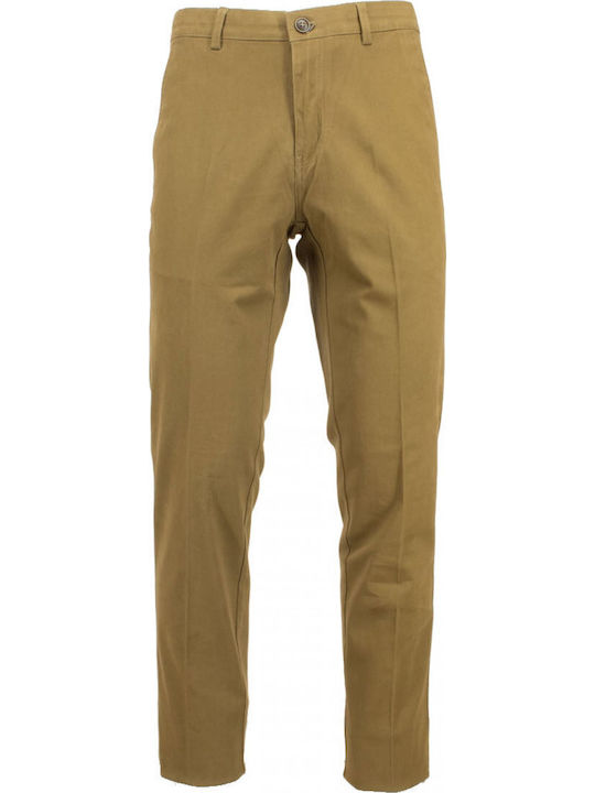 Trousers Chino in Regular Fit Camel