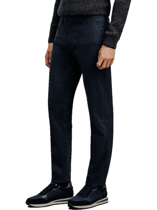 Trousers Chino Elastic in Slim Fit Light Blue