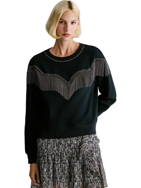 Pepe Jeans Women's Sweatshirt Jacket Black
