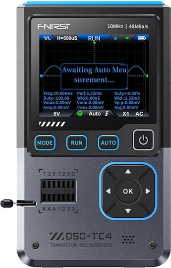 Fnirsi Heat Rate Monitor Hand Tool with Channels and 2.8" Screen