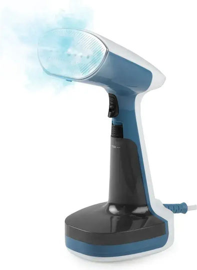 Domo Domo Bekleidungsdampfer Hand 1960W mit Wassertankkapazität 220ml Blau