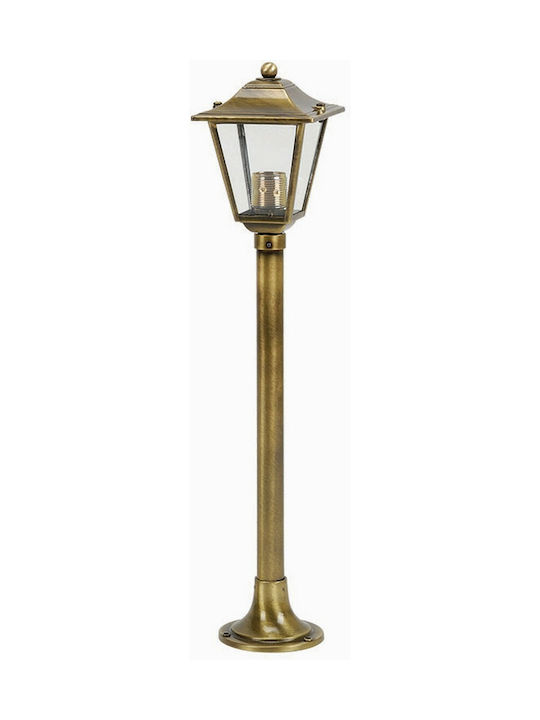 Lido Outdoor Floor Lamp Small Post 23W IP43 for E27 Bronze