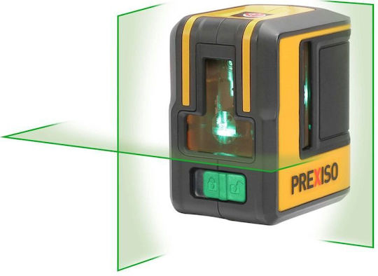 Prexiso Γραμμικό Αλφάδι Laser Πράσινης Δέσμης με Εύρος Εργασίας 20m