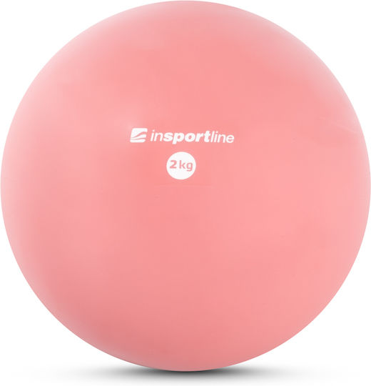inSPORTline Ball Medicine 13cm , 2kg in Pink Color