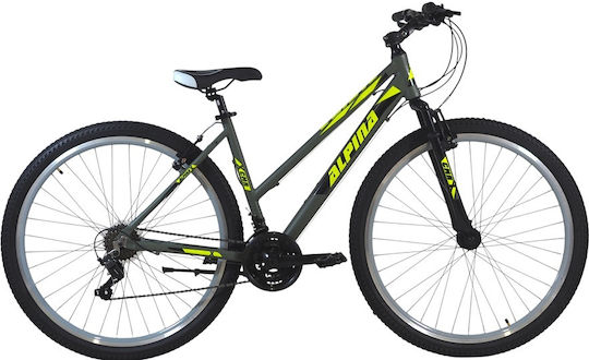 Alpina 29" Gray Mountain Bike with Speeds