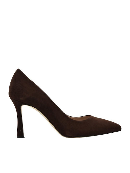 Fardoulis Leder Pumps Braun