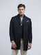 Men's Half Coat Blue