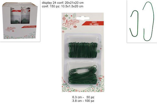 Haken Weihnachtsaccessoires Set 150Stücke Grünes