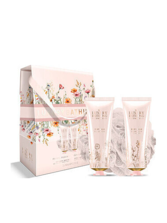 The Luxury Bathing Company Σετ Περιποίησης για Καθαρισμό Σώματος 3τμχ
