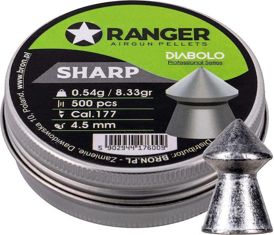 4.5 Mm Ranger Diabolo Professionelle Scharfe Spitze 500 Pellets