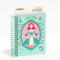 Mideer Kleiner Designer Aufkleber-Album Prinzessinnen & Anziehen