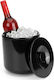 Ice Bucket Kurtzy Champagners simple Plastic 4lt cu dimensiunile 19x19.5cm Black