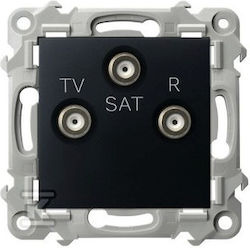 Sapfir Rtv-sat Крайна ТВ Антена Черен Металик Gpa-zs M 33