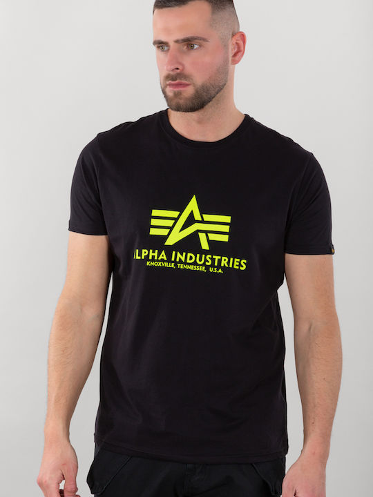 Alpha Industries Basic T-shirt Μαύρο