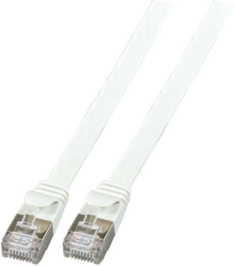 EFB Flaches U/FTP (STP) Kat.6a Gigabit Netzwerkkabel Ethernet 2m Grau