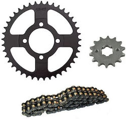 Kit Pinioane Moped Atv 110cc Lanț 428 Kit Pinioane Moped Atv 110cc Lanț 428