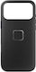 Peak Design Everyday Back Cover Fabric / Silicone with Strap Waterproof Gray (iPhone 17 Pro Max)
