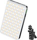 Yesido Selfie Ringlicht Dh12 Usb-c 3000mah 6w 120 LEDs Clip-on Design Schwarz
