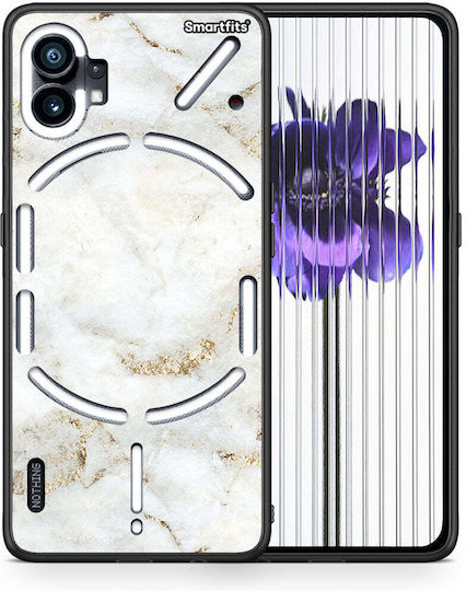 White Gold Marble Nothing Phone 1 Θήκη