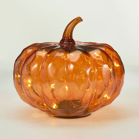 Decorative Lamp Pumpkin Orange