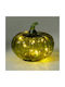 Decorative Lamp Pumpkin Orange