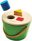 Plan Toys Shape Sorting Toy made of Wood for 12++ Months